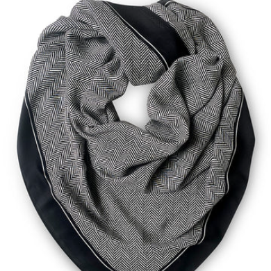The Smith cashmere, modal scarf 1