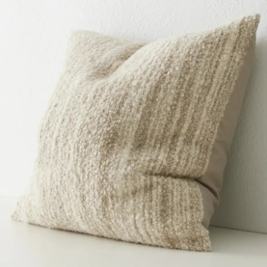 Gigi wool blend boucle cushion